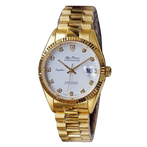 Đồng hồ - Đồng Hồ Nam Olym Pianus Sportmaster Watch OP89322GK-T Màu Vàng - Vua Hàng Hiệu