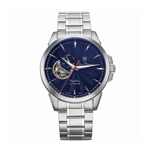 Đồng hồ - Đồng Hồ Nam Olym Pianus Watch OP990-083AMS-X Màu Bạc Xanh Navy - Vua Hàng Hiệu