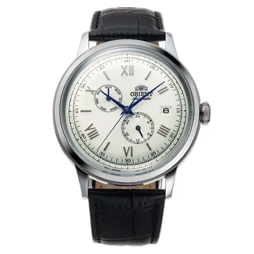 Đồng hồ - Đồng Hồ Nam Orient Bambino Version 8 RA-AK0701S10B (RA-AK0701S) Màu Trắng Đen - Vua Hàng Hiệu