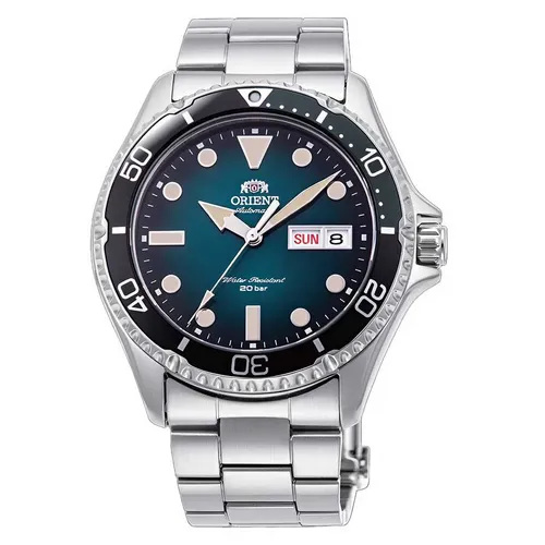 Orient - Đồng Hồ Nam Orient New Mako 4 Kamasu Green RA-AA0811E19B (RA-AA0811E) Màu Xanh Bạc - Vua Hàng Hiệu