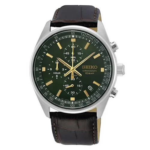 Đồng hồ - Đồng Hồ Nam Seiko Chronograph SSB385P1 Màu Xanh Đen - Vua Hàng Hiệu