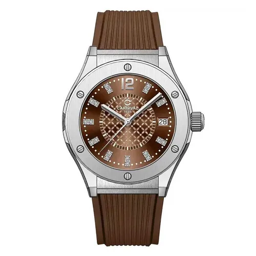 Đồng Hồ Nữ Carnival 8173L-VT-DCS-N Màu Nâu - Đồng hồ - Vua Hàng Hiệu