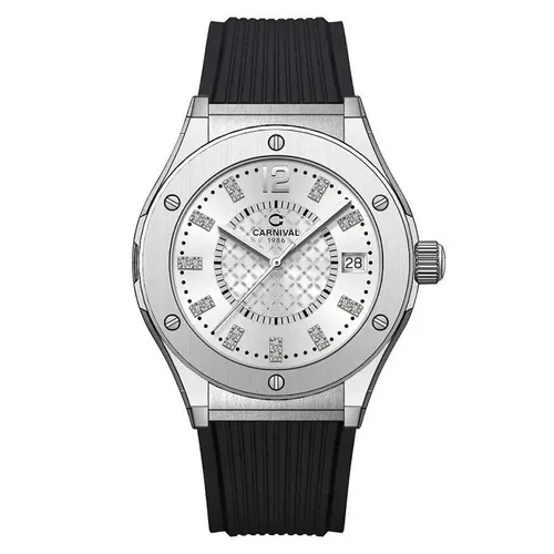Đồng Hồ Nữ Carnival 8173L-VT-DCS-T Màu Bạc - Đen - Đồng hồ - Vua Hàng Hiệu