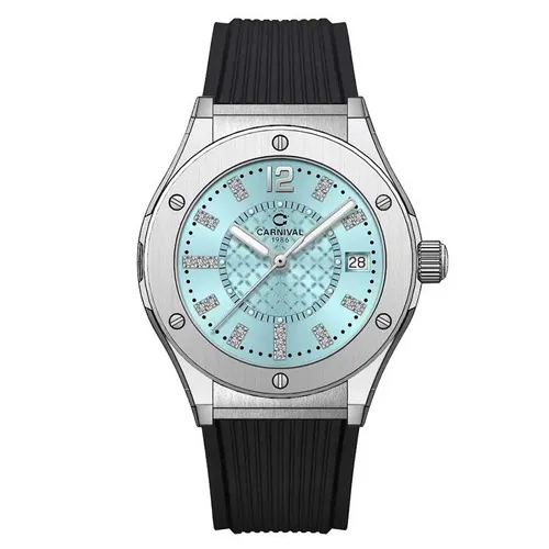 Đồng hồ - Đồng Hồ Nữ Carnival 8173L-VT-DCS-XT Màu Xanh Đen - Vua Hàng Hiệu