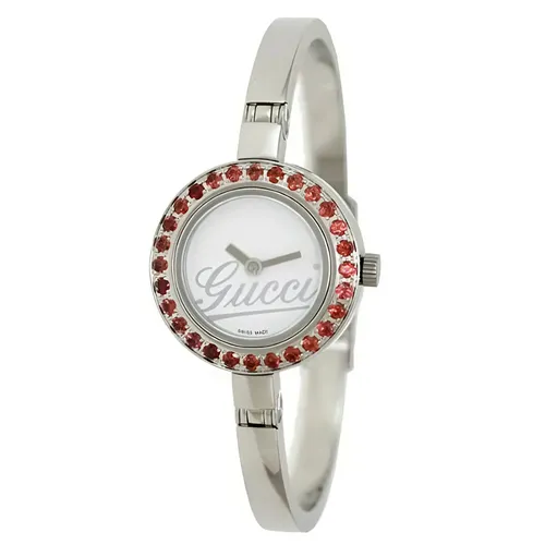 Đồng hồ Gucci Dây kim loại - Đồng Hồ Nữ Gucci Quartz Watch YA105534 Màu Trắng - Vua Hàng Hiệu