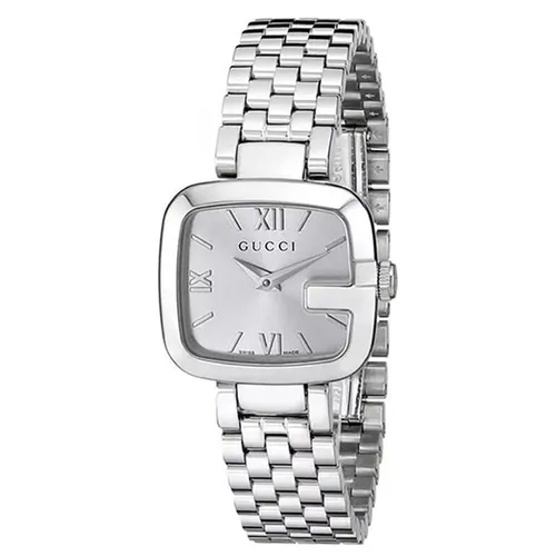 Đồng hồ - Đồng Hồ Nữ Gucci Small Silver Dial Stainless Steel YA125517 23x24mm Màu Bạc - Vua Hàng Hiệu