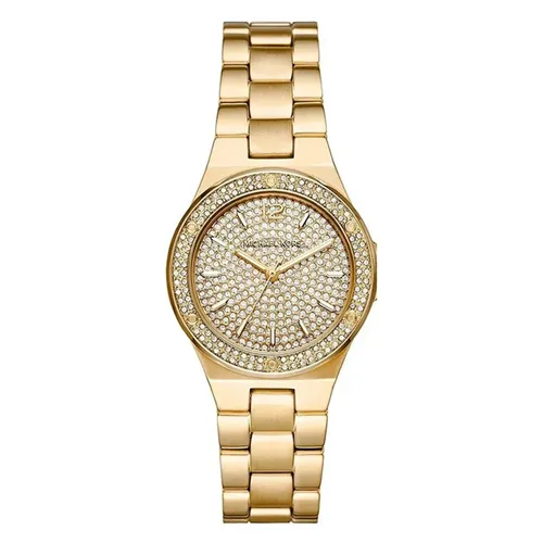 Đồng hồ Vàng - Đồng Hồ Nữ Michael Kors Lennox Three Hand Gold Dial Gold Watch MK7289 Màu Vàng Gold - Vua Hàng Hiệu