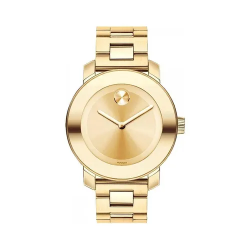 Đồng hồ Vàng - Đồng Hồ Nữ Movado Quartz 3600085 Màu Vàng - Vua Hàng Hiệu