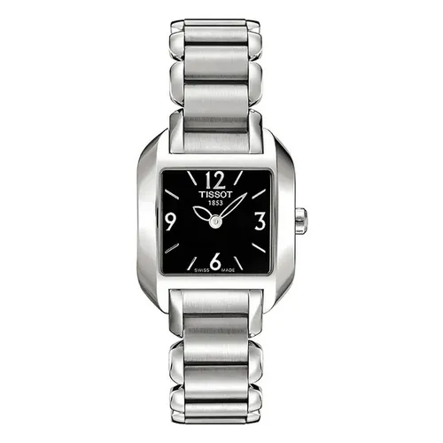 Đồng hồ Tissot - Đồng Hồ Nữ Tissot Quartz T02.1.285.52 Màu Đen Bạc - Vua Hàng Hiệu