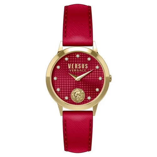 Đồng hồ Versace - Đồng Hồ Nữ Versus By Versace Strandbank VSP571221 Màu Đỏ - Vua Hàng Hiệu