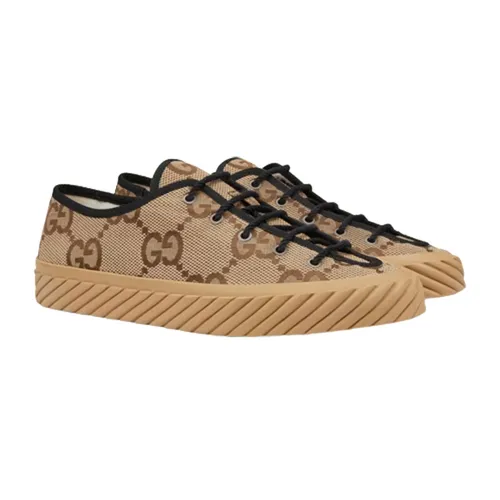 Giày Gucci - Giày Sneaker Gucci Maxi GG Brown 703031UKOH02590 Màu Nâu Size 40 - Vua Hàng Hiệu
