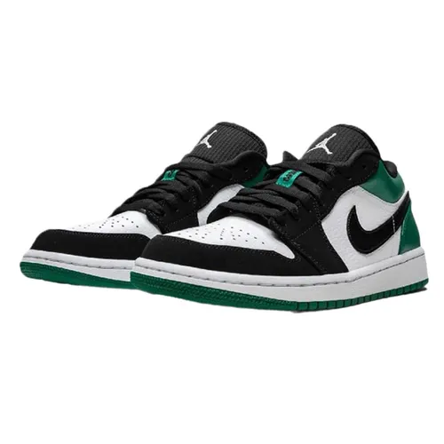 Giày Thể Thao Nike Air Jordan 1 Low GS 553560-113 Màu Xanh Phối Đen Size 35.5 - Giày - Vua Hàng Hiệu