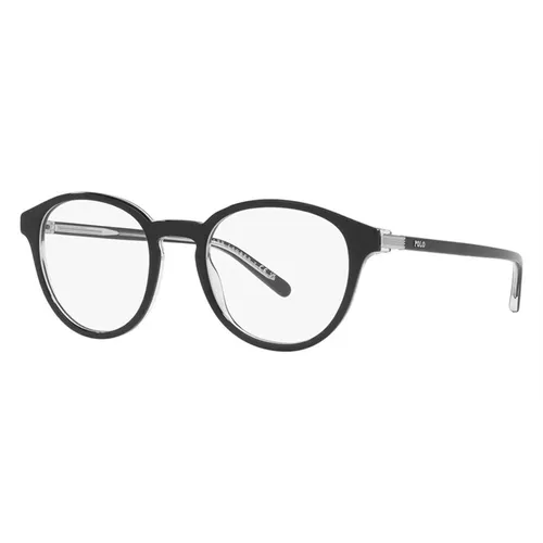Ralph Lauren - Gọng Kính Cận Nam Ralph Lauren Shiny Black On Crystal PH2252 6026 Eyeglasses Màu Đen - Vua Hàng Hiệu