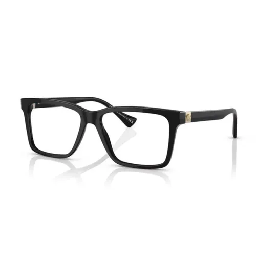 Kính mắt - Gọng Kính Nam Versace Eyeglasses 0VE3328F GB156 Màu Đen - Vua Hàng Hiệu