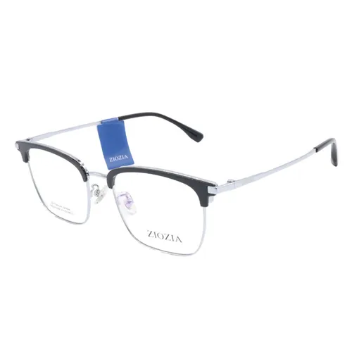 Kính mắt Hàn Quốc - Gọng Kính Nam Ziozia Eyeglasses KKDSIT6228 C3 Màu Bạc/Đen - Vua Hàng Hiệu