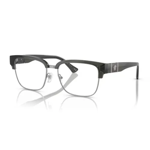 Kính mắt - Gọng Kính Unisex Versace Eyeglasses 0VE3348 543355 Màu Xám - Vua Hàng Hiệu