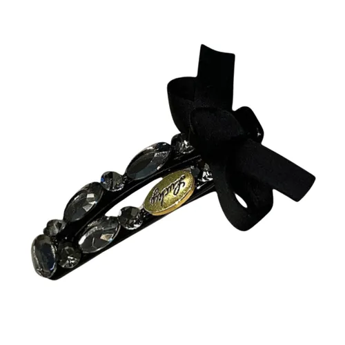Phụ kiện - Kẹp Tóc Nữ Meri Glitter Knot HC151 Màu Đen - Vua Hàng Hiệu