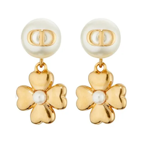 Khuyên Tai Nữ Dior Lucky Earrings Màu Vàng - Trang sức - Vua Hàng Hiệu