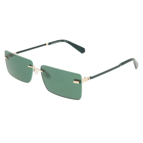 Kính mắt - Kính Mát Calvin Klein Sunglasses CKJ25206S_VE720 Màu Xanh Lá Cây - Vua Hàng Hiệu