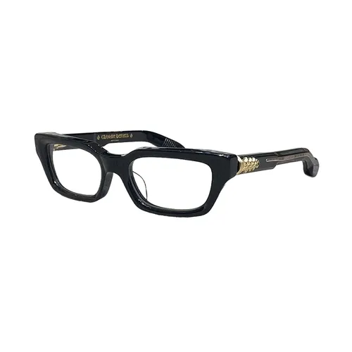 Chrome Hearts - Kính Mắt Cận Chrome Hearts Asstraordinaire A Black 18k Gold Plated Màu Đen - Vua Hàng Hiệu