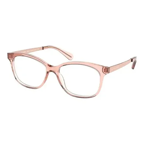 Kính mắt Michael Kors - Kính Mắt Cận Nữ Michael Kors MK4035 Ambrosine 3689 Translucent Mulberry Màu Vàng Hồng - Vua Hàng Hiệu