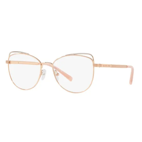 Kính mắt Michael Kors - Kính Mắt Cận Nữ Michael Kors Santiago MK3025 (1108) Eyeglasses Màu Vàng Hồng - Vua Hàng Hiệu