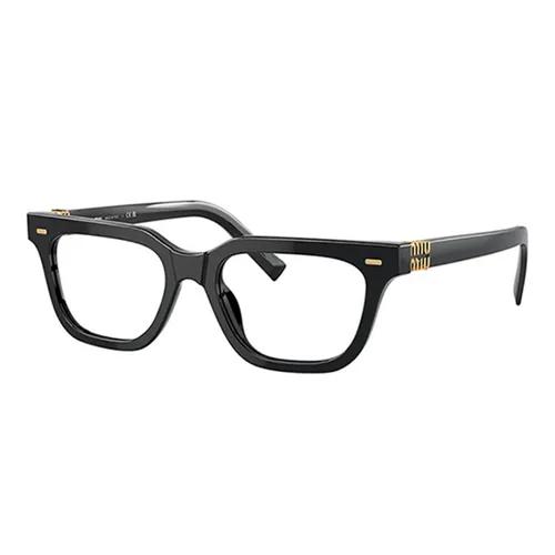 Miu Miu - Kính Mắt Cận Nữ Miu Miu Sunglasses 0MU 07XV 16K1O1 Màu Đen - Vua Hàng Hiệu