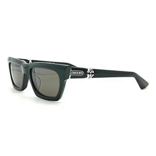 Kính Mát Chrome Hearts Cliterally Black Màu Đen