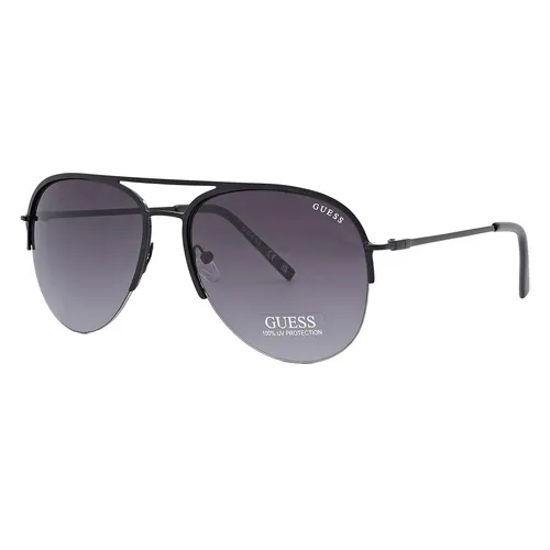 Kính Mát Nam Guess Grey Gradient Pilot Men's Sunglasses GF0224-01B Màu Xám Đen - Kính mắt - Vua Hàng Hiệu