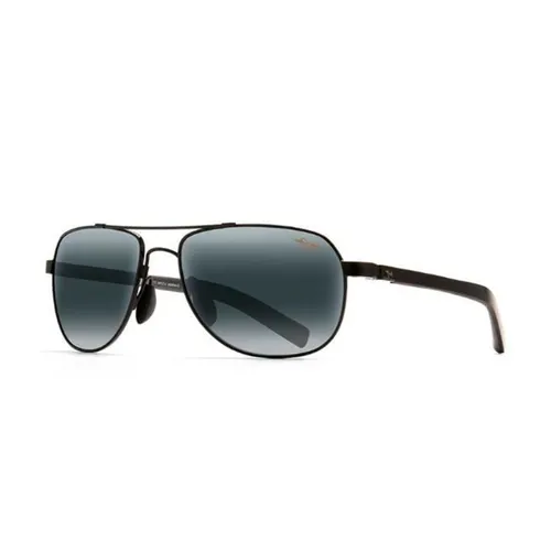 Maui Jim - Kính Mát Unisex Maui Jim Sunglasses 327 02 Màu Xám/Đen - Vua Hàng Hiệu