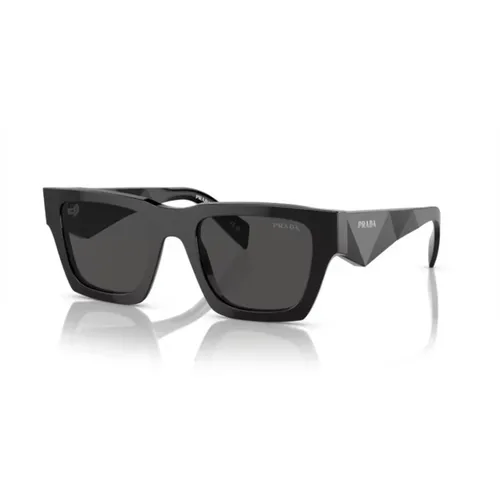 Prada - Kính Mát Nam Prada 0PRA06SF 16K08Z54 Màu Đen - Vua Hàng Hiệu