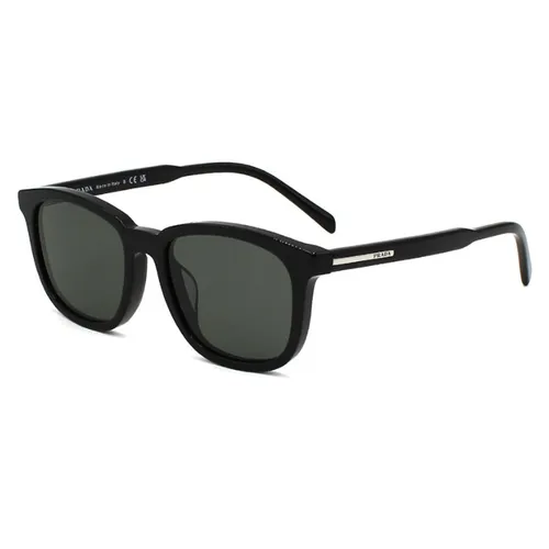 Prada - Kính Mát Nam Prada 0PRA21SF 16K08Z55 Màu Đen - Vua Hàng Hiệu