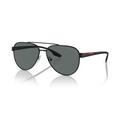 Prada - Kính Mát Nam Prada 0PS54TS 1AB5Z158 Màu Xanh Đen - Vua Hàng Hiệu