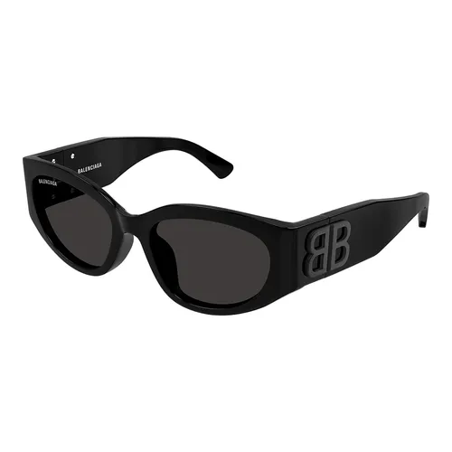 Balenciaga - Kính Mát Nữ Balenciaga BB0324SK/001 Sunglasses Màu Đen - Vua Hàng Hiệu