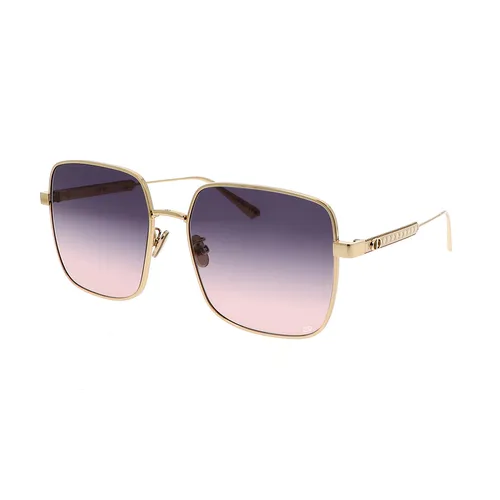 Kính mắt - Kính Mát Nữ Dior DiorCannage S1U B0G2 Sunglasses Màu Vàng Tím - Vua Hàng Hiệu