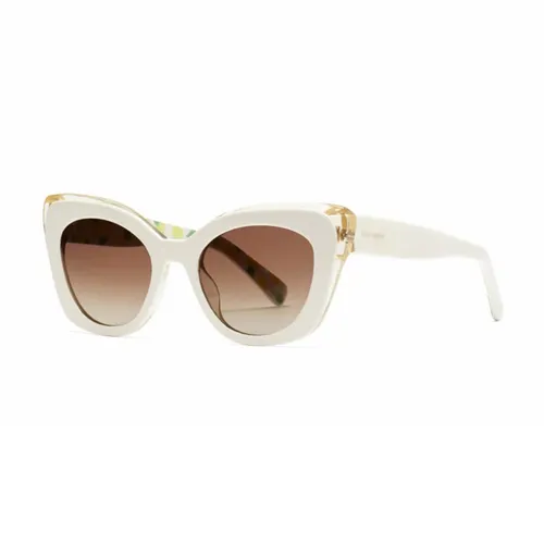 Kate Spade - Kính Mát Nữ Kate Spade Sunglasses MARIGOLD/S 0SZJHA 51 Màu Trắng Ngà - Vua Hàng Hiệu