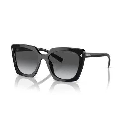 Prada - Kính Mát Nữ Prada 0PR23ZSF 1AB5W155 Màu Đen - Vua Hàng Hiệu