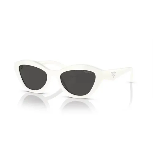 Kính Mát Nữ Prada 0PRA02SF-17K08Z55 Màu Đen Trắng