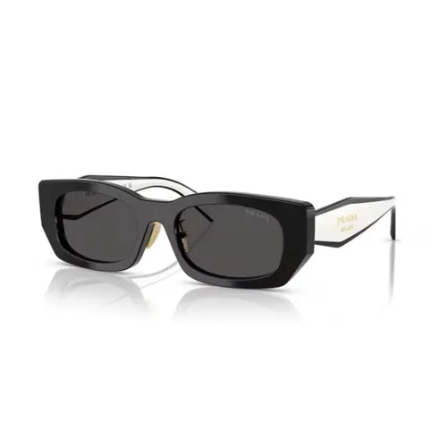Prada - Kính Mát Nữ Prada 0PRB05SF 09Q08Z53 Màu Đen - Vua Hàng Hiệu