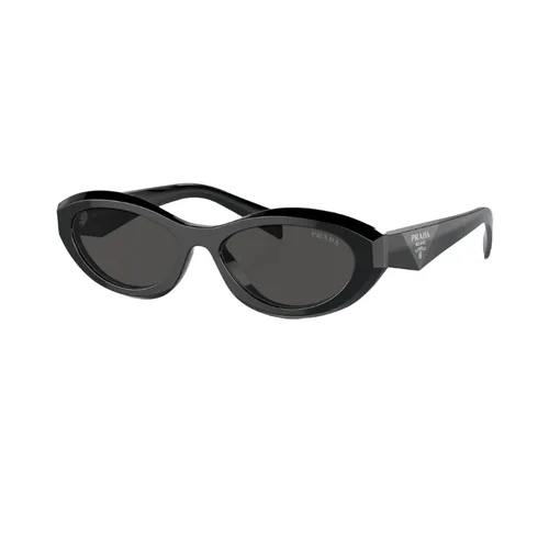 Prada - Kính Mát Nữ Prada Sunglasses 0PR26ZSF 16K08Z56 Màu Đen - Vua Hàng Hiệu