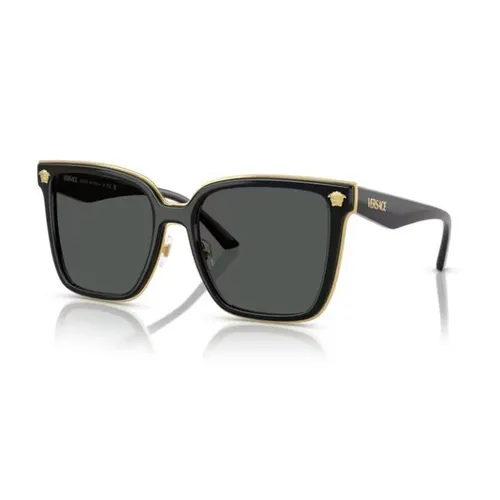 Kính Mát Nữ Versace 0VE2278D GB1/8758 Màu Đen - Kính mắt - Vua Hàng Hiệu