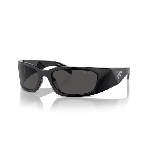 Kính Mát Prada PR A14S 1AB5S0 Sunglasses Màu Đen - Kính mắt - Vua Hàng Hiệu