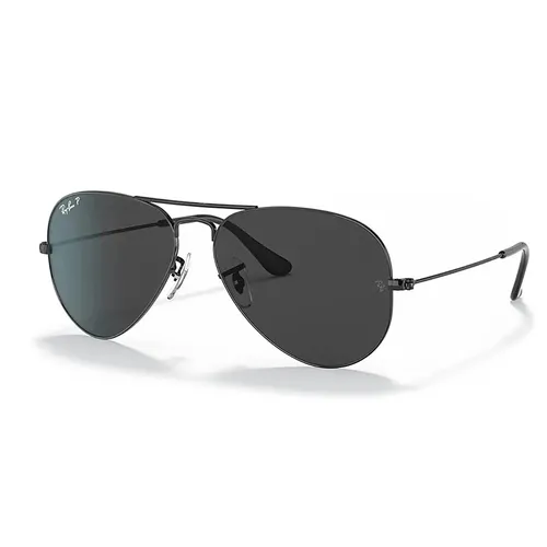 Kính Mát Rayban Aviator Polarized Sunglasses RB3025 002/48 58 Màu Đen - Kính mắt - Vua Hàng Hiệu