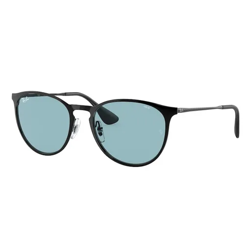 Kính Mát Rayban Erika Metal Evolve Sunglasses RB3539 002/Q2 Màu Xanh/Đen