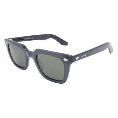 Kính Mát Unisex Ancci AT8777 C4 Màu Xám - Xanh - Kính mắt - Vua Hàng Hiệu