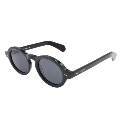 Kính Mát Unisex Ancci AT8778 C1 Sunglasses Màu Đen Xám