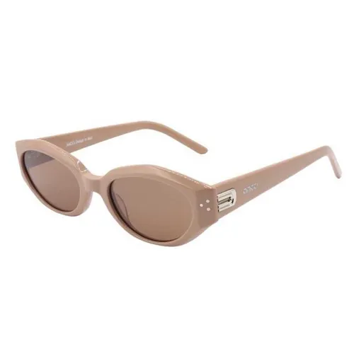 Kính Mát Unisex Ancci AT8941 C4 Màu Hồng Nâu