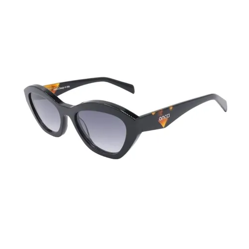 Kính mắt - Kính Mát Unisex Ancci Sunglasses AT8802 C1 Màu Đen - Vua Hàng Hiệu