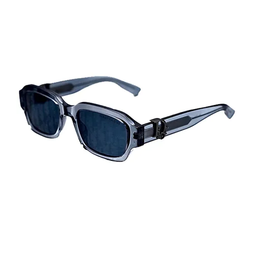 Kính mắt - Kính Mát Unisex Dior Oblique S2I 30B8 Sunglasses Màu Xanh Dương - Vua Hàng Hiệu