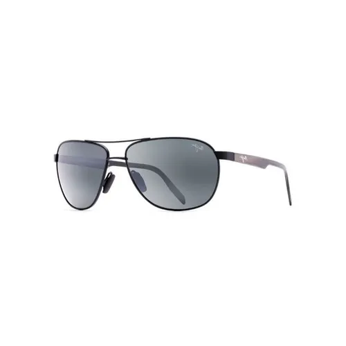 Maui Jim - Kính Mát Unisex Maui Jim 728 2M Màu Đen Xám - Vua Hàng Hiệu